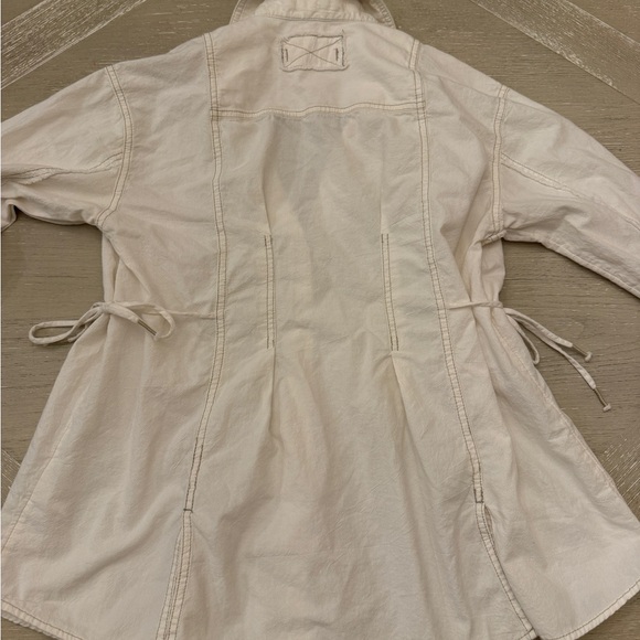 We The Free White/Cream Button-Down Boho Shirt Tunic Martin Oxford XS up to M - Picture 9 of 15